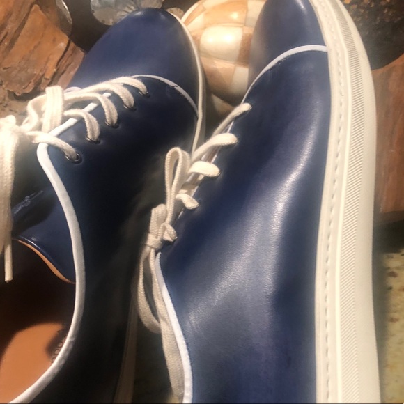 Hot, trendy Blue casual shoes: new, never worn - Picture 3 of 8